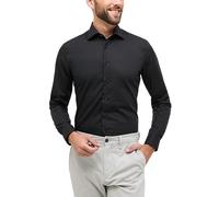 ETERNA Male Original Shirt uni Slim FIT 41_H_1/1, 1/1, Noir