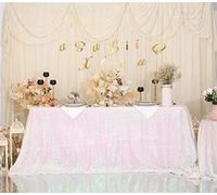 Eternal Beauty Nappe à paillettes pour mariage, Halloween, noël, banquet