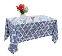 Eternal Beauty Nappe rectangulaire pour intérieur et extérieur - Anti-éclaboussures - Pour terrasse, jardin, fête et barbecue - 152 x 305 cm - Gris