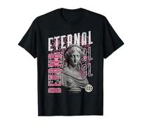 Eternal Beyond Buste Classique et imprimé Floral contrasté Streetwear T-Shirt