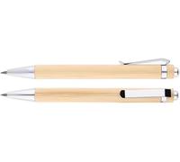 Eternal Crayon En Bambou, Écriture Éternelle Jusqu'à 10 Km, Stylo À Bille Publicitaire Pour L'entreprise Et Le Bureau, Stylo En Bois/Métal, Eco Friendly