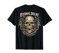 Eternal Decay Skull Gothic Vintage Streetwear (on Back) T-Shirt