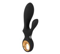 Vibromasseur vaginal double lapin pour la stimulation clitoridienne gode gonf...