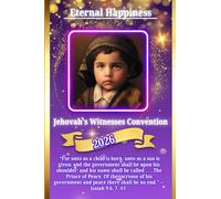 Eternal Happiness Regional Convention of Jehovah's Witnesses 2026: Notes and Reflections for the Eternal Happiness Convention, JW Convention Notebook, JW Gifts