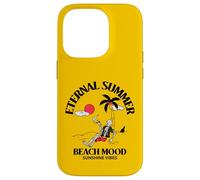 Eternal Summer Beach Mood Sunshine Vibes (Graphique Amusant) Coque pour iPhone 14 Pro