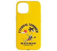 Eternal Summer Beach Mood Sunshine Vibes (Graphique Amusant) Coque pour iPhone 15