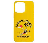 Eternal Summer Beach Mood Sunshine Vibes (Graphique Amusant) Coque pour iPhone 15 Pro Max