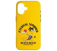 Eternal Summer Beach Mood Sunshine Vibes (Graphique Amusant) Coque pour iPhone 16
