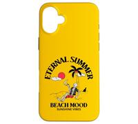 Eternal Summer Beach Mood Sunshine Vibes (Graphique Amusant) Coque pour iPhone 16 Plus