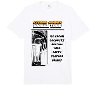Eternal Summer World Tour Crème glacée Noix de Coco Surf Yoga Comfort Colors Adult Heavyweight T-Shirt