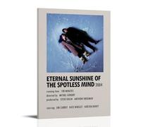 Eternal Sunshine of The Spotless Mind Classic Poster décoratif sur toile Art mural pour salon, chambre à coucher, art mural, impression photo, moderne, décoration de chambre familiale, 60 x 90 cm