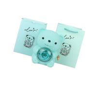 Eternals Rose and Bear Box Texture Pour Cadeaux Anniversaire Maman Anniversaire Douche Mariée Bijoux