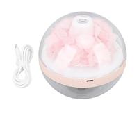 Éternel Flower Essential Huile Diffuseur Mini LED PINK 270ML thérapie Humidificateur pour chambre de bureau ABS ABS Silicone en plastique 4.7x4.7x4.5in