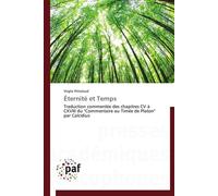 Éternité et temps - Pitteloud-V - P.academiques Francophones - broché - Essai