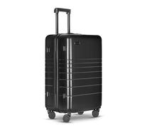 ETERNITIVE - Valise Grande Taille | ABS | Taille: 75 x 47,5 x 32,5 cm | Serrure TSA | Roulette 360° | Légère Valise 96L | Grande | Couleur: Noir