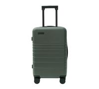 ETERNITIVE E3 Pro Valise Cabine 33 L Polycarbonate 55 x 35 x 20 cm Olive | Valise cabine légère de 2,9 kg et 33 L ; format compatible Air France, deux poches zippées et doublure « peach skin »