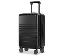 ETERNITIVE - Valise Grande Taille | Polycarbonate & ABS | Taille: 74 x 45 x 31 cm | Serrure TSA | Roulette 360° | Légère Valise 98L | Grande | Noir