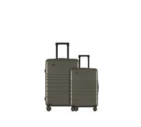 ETERNITIVE - Set de 2 Valise - Petit et Moyen | Polycarbonate & ABS | Taille: 54 & 64 cm | Serrure TSA | Valise a Roulette 360° | Bagage à Main 33L & 64L | Olive