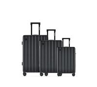 ETERNITIVE - Joy Set Valise - Lot de 3 | Taille: S, M, L | Valise Voyage Rigide en ABS avec Serrure TSA | Roulette 360° | Bagage à Main 37L 60L 99L | Noir