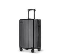 ETERNITIVE - Valise Cabine | Bagage a Main en ABS | Taille: 54 x 35,5 x 21 cm 37L | Valise Rigide avec Serrure TSA | Valise a 4 Roulette 360° | Noir