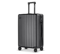 ETERNITIVE - Joy Valise Grande Taille | Valise Voyage en ABS | Taille: 75,5 x 49 x 30 cm | Valise Rigide avec Serrure TSA | Valise a 4 Roulette 360° | Légère Valise 99L | Grande Valise | Noir