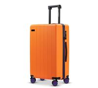 ETERNITIVE - Valise Moyenne | ABS | Taille: 65,5 x 43,5 x 26,5 cm 60L | Serrure TSA | Valise a 4 Roulette 360° | Légère Valise de Taille Médiane | Orange