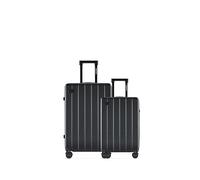 ETERNITIVE - Set de 2 Valise - Petit et Moyen | Valise Voyage en ABS | Taille: 55 & 65,5 cm | Valise Rigide avec Serrure TSA | Valise a Roulette 360° | Bagage à Main 37L & 60L | Noir
