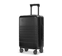 ETERNITIVE - Valise Moyenne | Polycarbonate & ABS | Taille: 64 x 39 x 27 cm 64L | Serrure TSA | Valise a Roulette 360° | Légère Valise de Taille Médiane | Noir