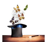 Eternitry Lot de 5 papillons volants pour enfants - Fée magique volant dans le livre - Bande en caoutchouc - Papillon à remonter - Cadeau surprise - Livraison aléatoire