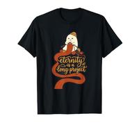 Eternity est Un Long Projet Ghost Ghostly Knitting Halloween T-Shirt Graphique avec Valeur