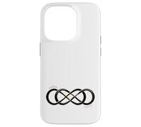 Eternity Infinity Figure Huit Lemniscate Infinity Symbole Coque pour iPhone 14 Pro