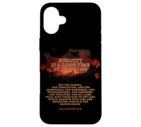 Eternity is a Long Time to Be Wrong - Revelation 21:8 Hell Coque pour iPhone 16 Plus