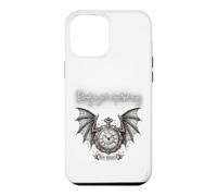 Eternity's Heartbeat Montre Gothique Chauve-Souris Coque pour iPhone 12 Pro Max