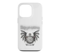 Eternity's Heartbeat Montre Gothique Chauve-Souris Coque pour iPhone 13 Pro
