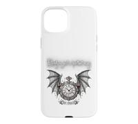 Eternity's Heartbeat Montre Gothique Chauve-Souris Coque pour iPhone 15 Plus