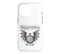 Eternity's Heartbeat Montre Gothique Chauve-Souris Coque pour iPhone 16 Pro