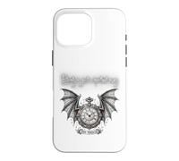 Eternity's Heartbeat Montre Gothique Chauve-Souris Coque pour iPhone 16 Pro Max