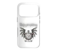 Eternity's Heartbeat Montre Gothique Chauve-Souris Coque pour iPhone 17 Pro