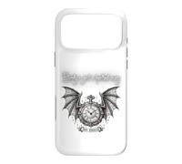 Eternity's Heartbeat Montre Gothique Chauve-Souris Coque pour iPhone 17 Pro Max