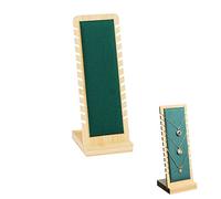 Eterspr Présentoir de Bijoux, Présentoir à Colliers en Bois Porte, Vitrine de Collier, Pour L'affichage,et Le Stockage de Bijoux(12 Emplacements)