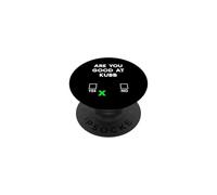 Êtes-Vous Bon chez Kubb Yes Or No - Funny Kubb PopSockets PopGrip Adhésif