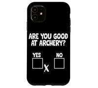 Êtes-Vous doué pour Le tir à l'arc ? Bowman Target Archer Bowhunting Coque pour iPhone 11