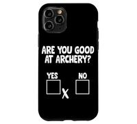 Êtes-Vous doué pour Le tir à l'arc ? Bowman Target Archer Bowhunting Coque pour iPhone 11 Pro