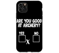 Êtes-Vous doué pour Le tir à l'arc ? Bowman Target Archer Bowhunting Coque pour iPhone 11 Pro Max
