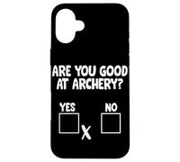 Êtes-Vous doué pour Le tir à l'arc ? Bowman Target Archer Bowhunting Coque pour iPhone 16 Plus