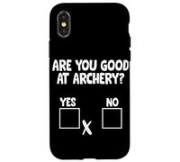 Êtes-Vous doué pour Le tir à l'arc ? Bowman Target Archer Bowhunting Coque pour iPhone X/XS