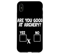 Êtes-Vous doué pour Le tir à l'arc ? Bowman Target Archer Bowhunting Coque pour iPhone XS Max