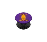 Êtes-Vous en Train de me Calmer ? Un Jeu de Mots Amusant et Mignon au calmar PopSockets PopGrip Adhésif