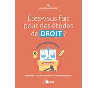 Etes-vous fait pour des études de droit ?