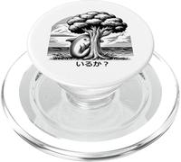 Êtes-Vous là? Un Dauphin caché derrière Un Arbre. Autres Jeux de Mots Japonais PopSockets PopGrip pour MagSafe